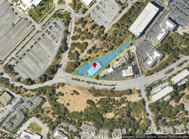  1600 W Hillsdale Blvd, San Mateo, CA Parcel Map