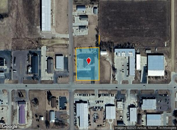 1208 W Cedar St, Beresford, SD Parcel Map