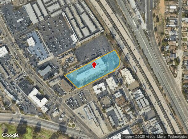  3030 Bunker Hill St, San Diego, CA Parcel Map