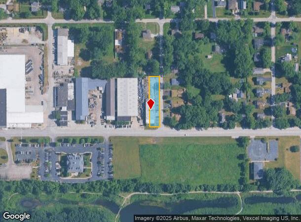1440 175Th St, Hazel Crest, IL Parcel Map