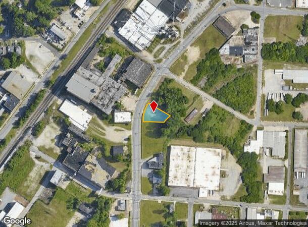  713 W Green Dr, High Point, NC Parcel Map