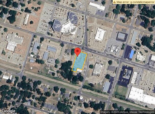  1305 W Main St, Durant, OK Parcel Map