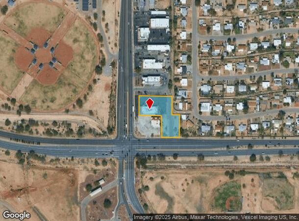  2545 S Craycroft Rd, Tucson, AZ Parcel Map