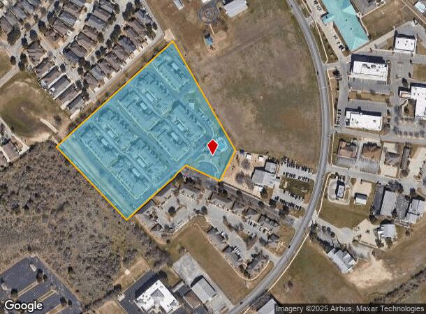  705 Village Way, New Braunfels, TX Parcel Map