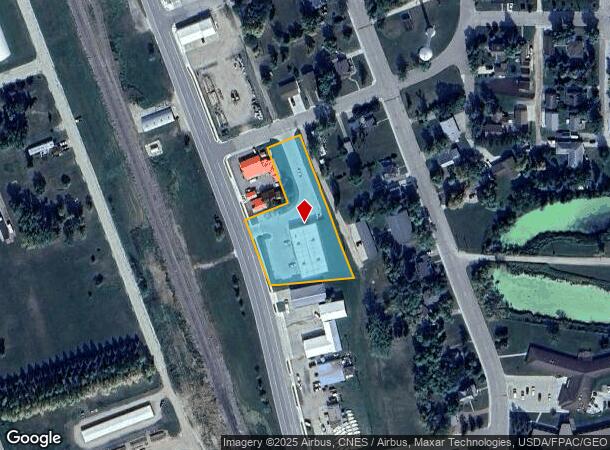  808 Atlantic Ave S, Hallock, MN Parcel Map