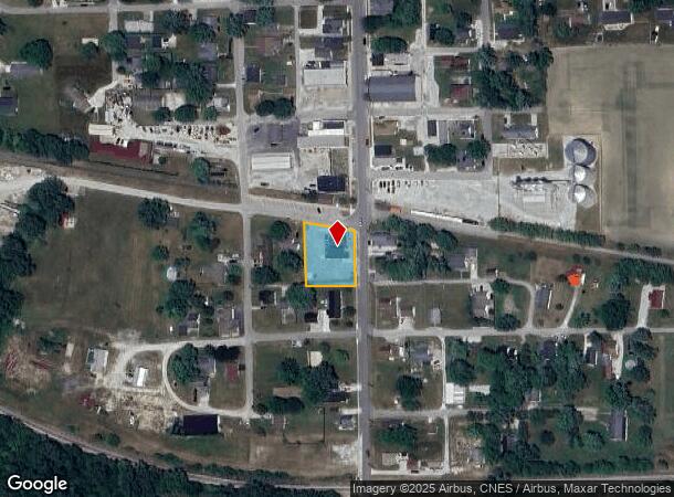 102 S Main St, Sweetser, IN Parcel Map