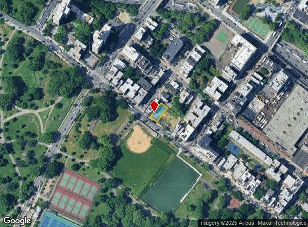 733 Crotona Park N, Bronx, NY Parcel Map