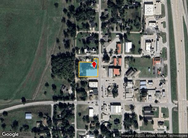 201 N Lee St, Valley View, TX Parcel Map