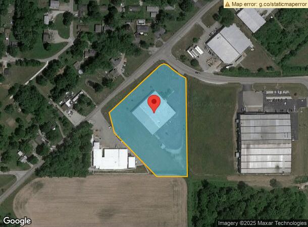  3301 W Mt Pleasant Blvd, Muncie, IN Parcel Map