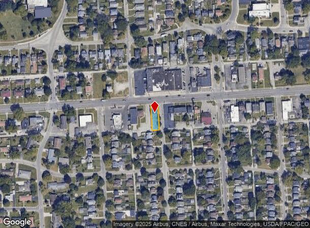  3027 Sullivant Ave, Columbus, OH Parcel Map