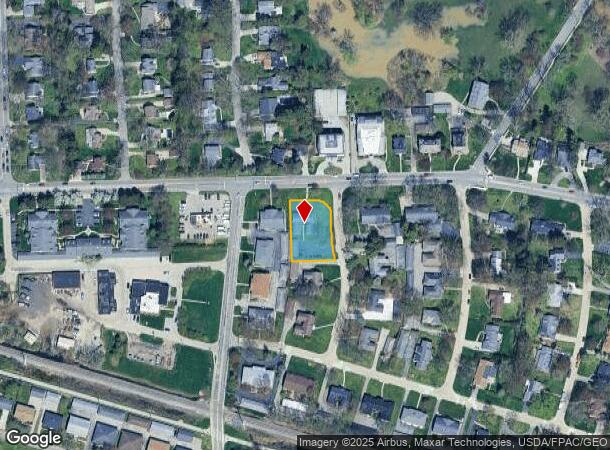 4049 W Bancroft St, Ottawa Hills, OH Parcel Map