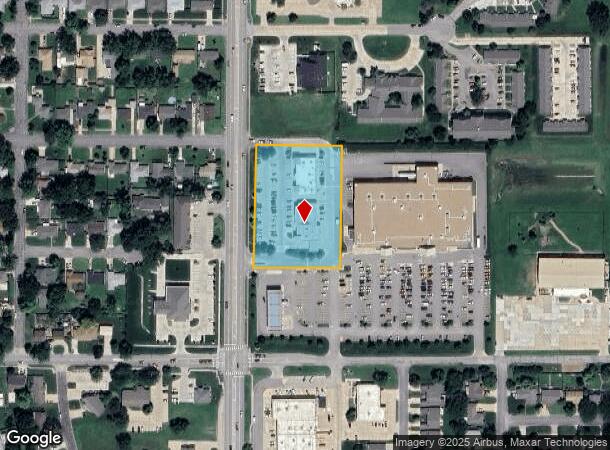 1661 S Ohio St, Salina, KS Parcel Map