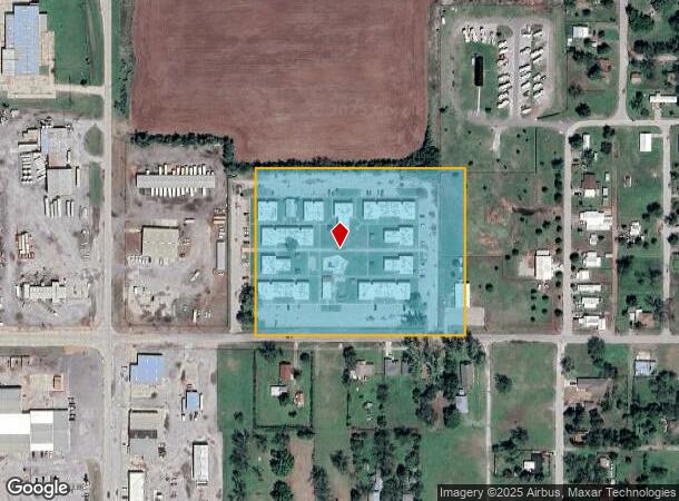  1404 Frisco Ave, Chickasha, OK Parcel Map