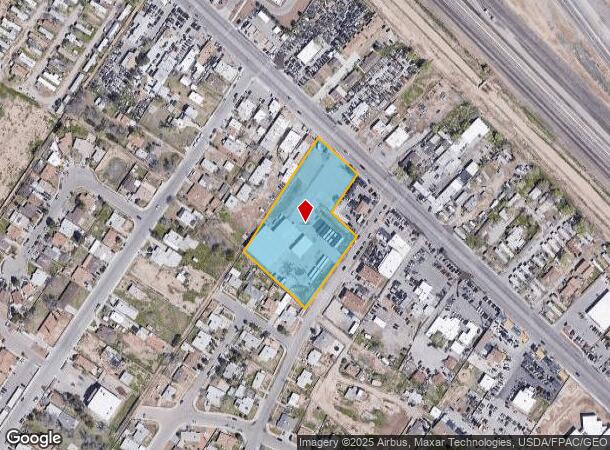  7320 Alameda Ave, El Paso, TX Parcel Map