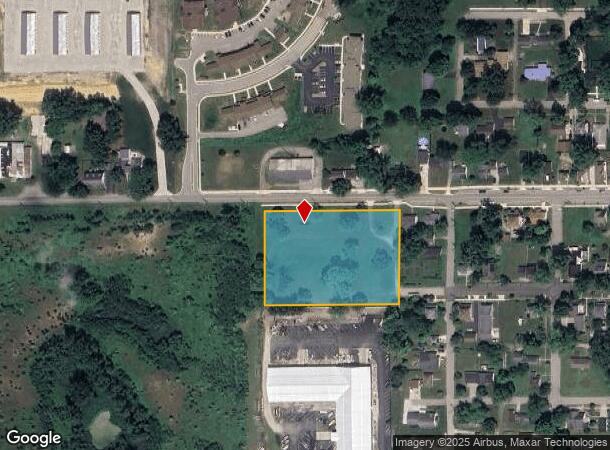 515 W Jefferson St, Culver, IN Parcel Map
