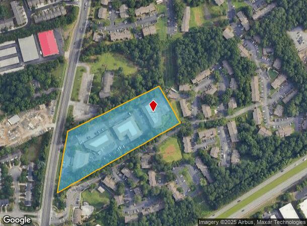  3294 Medlock Bridge Rd, Peachtree Corners, GA Parcel Map