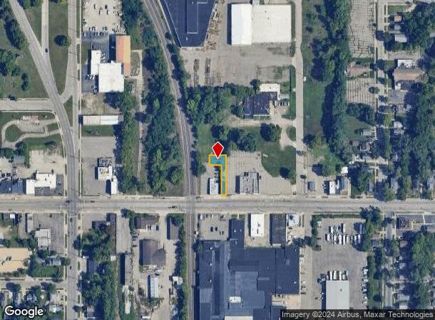  711 E Cesar E Chavez Ave, Lansing, MI Parcel Map