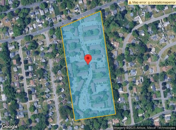  1042 Allen St, Springfield, MA Parcel Map