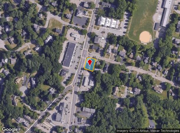  692 High St, Westwood, MA Parcel Map