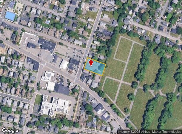  100 Cedar St, Waltham, MA Parcel Map