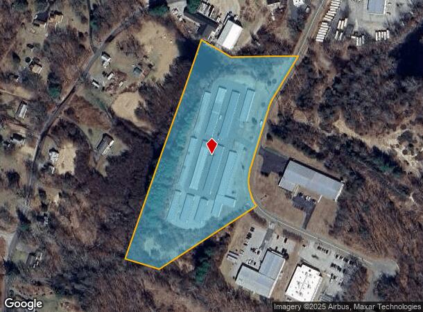  2 Commerce Dr, Columbia, CT Parcel Map