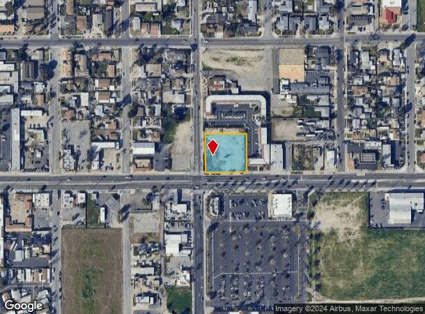  825 W Florida Ave, Hemet, CA Parcel Map