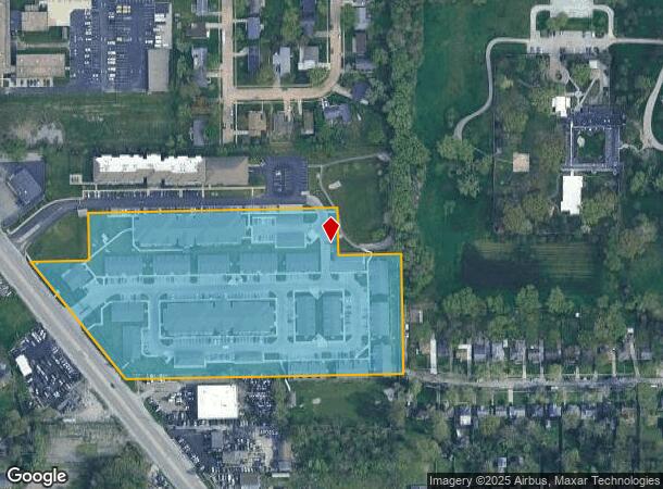 2333 Lafayette Rd, Indianapolis, IN Parcel Map
