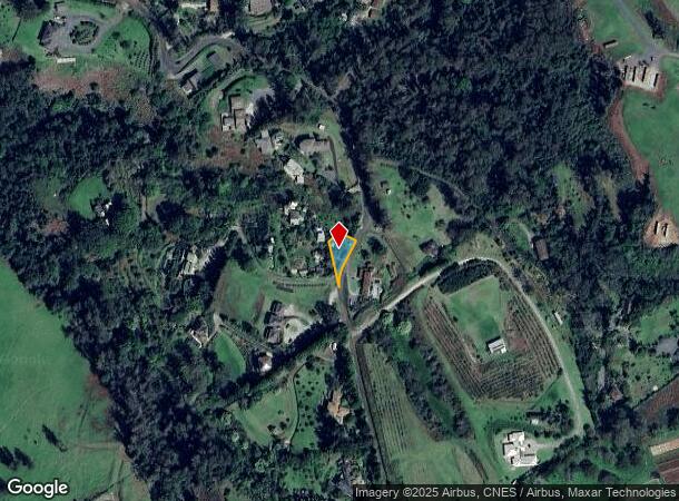  Olinda Rd, Makawao, HI Parcel Map