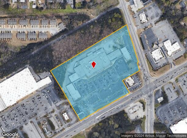  4051 Stone Mountain Hwy, Snellville, GA Parcel Map