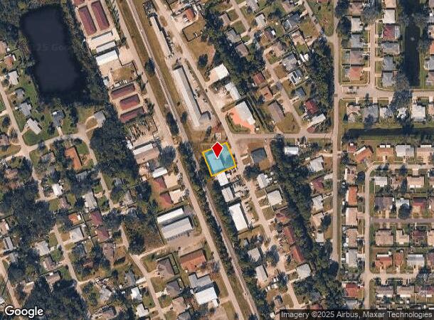 2006 Guava Dr, Edgewater, FL Parcel Map
