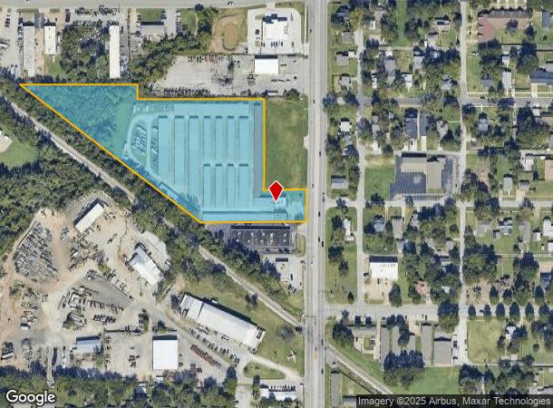 126 N Elm Pl, Broken Arrow, OK Parcel Map