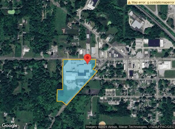  187 Georgetown Rd, Salem, OH Parcel Map