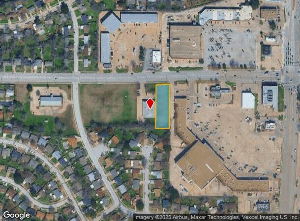 6546 Watauga Rd, Watauga, TX Parcel Map