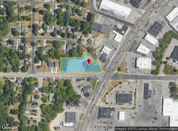  3601 Plainfield Ave Ne, Grand Rapids, MI Parcel Map