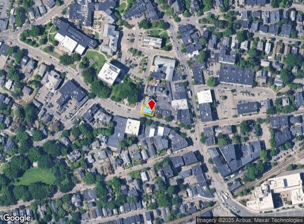 311 Washington St, Brookline, MA Parcel Map