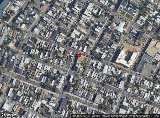  136 Elm St, Newark, NJ Parcel Map