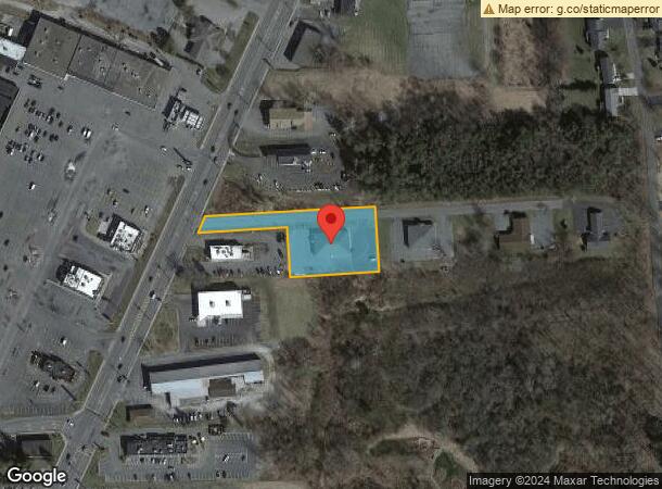  1100 Corporate Dr, Auburn, NY Parcel Map