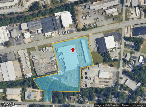  2717 Patterson St, Greensboro, NC Parcel Map