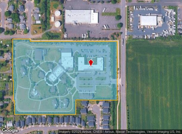  1 Serenity Ln, Eugene, OR Parcel Map