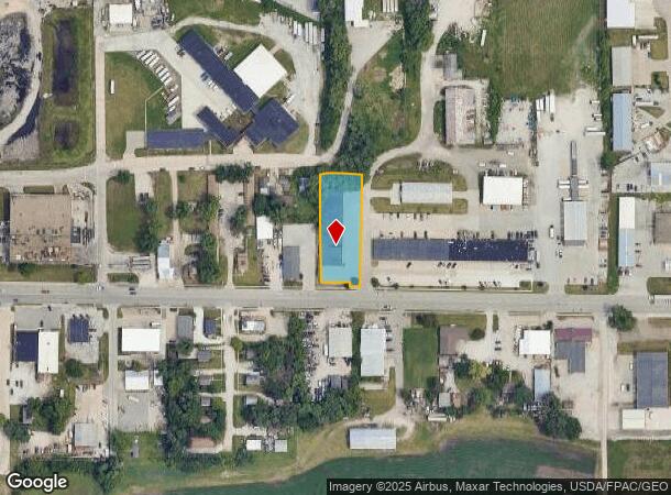  605 E Lincoln Way, Ames, IA Parcel Map