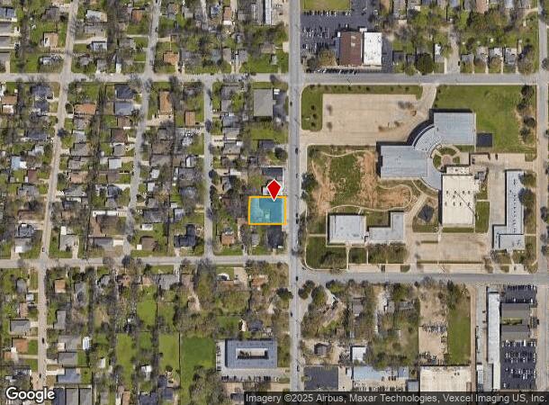  1107 Roberts Cut Off Rd, River Oaks, TX Parcel Map