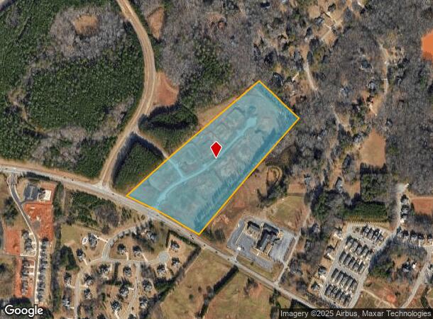  3100 Hog Mountain Rd, Watkinsville, GA Parcel Map