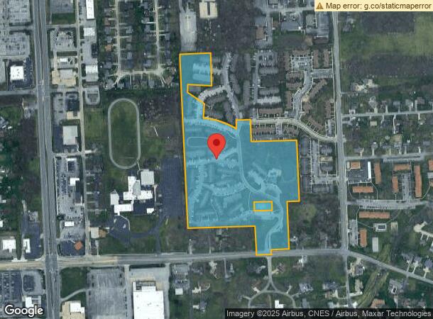  1700 Bayview Dr, Fort Wayne, IN Parcel Map