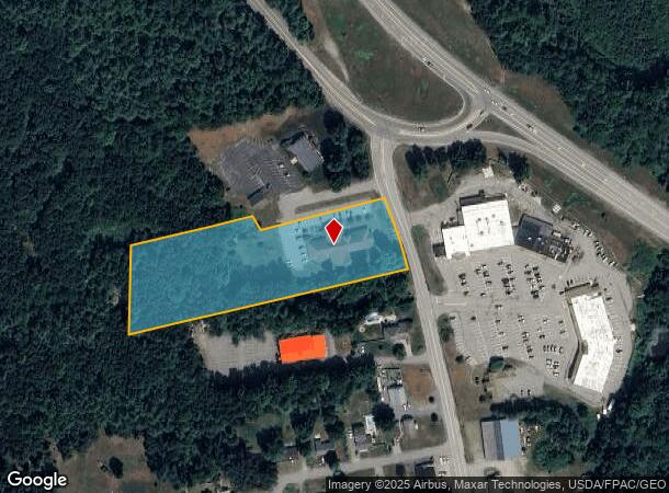  2 Library Ln, Kingston, NH Parcel Map