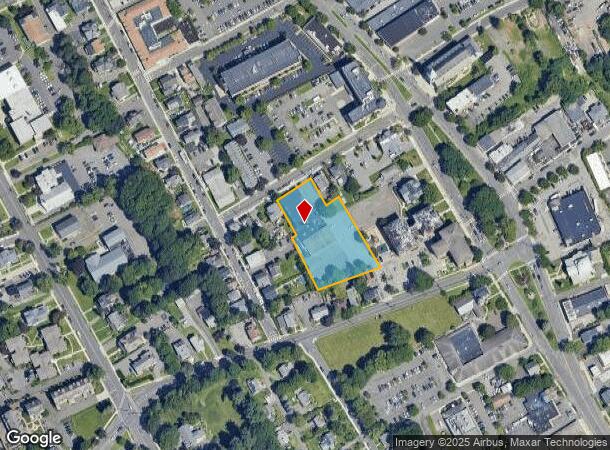  12 Boughton St, Danbury, CT Parcel Map