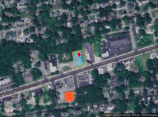 Montauk Hwy, Mastic, NY Parcel Map