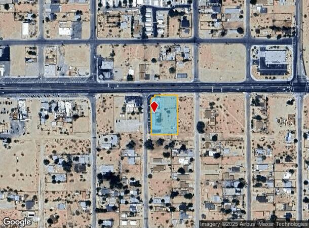  61959 29 Palms Hwy, Joshua Tree, CA Parcel Map
