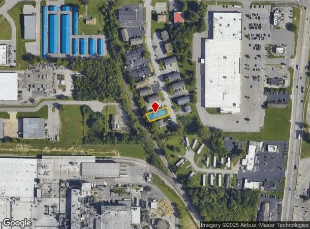  3415 Tabor Ct, New Albany, IN Parcel Map