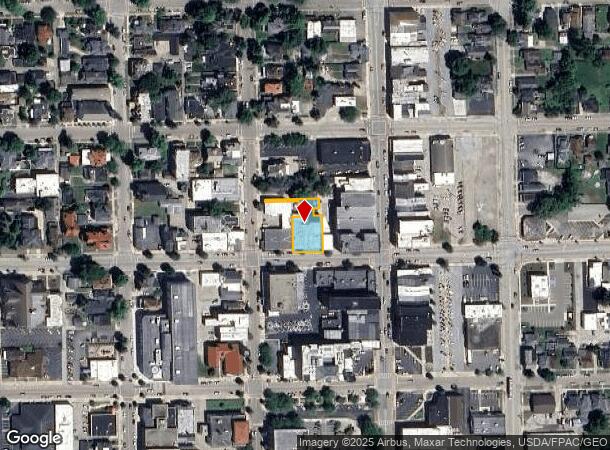  114 W Ash St, Piqua, OH Parcel Map