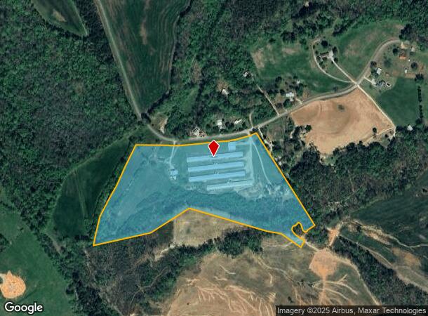  334 Queen Rd, Gillsville, GA Parcel Map